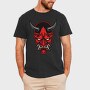 Demon Mask Red, Tricou Barbati (Unisex)