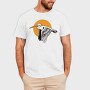 Heron Flight Sunset, Tricou Barbati (Unisex)