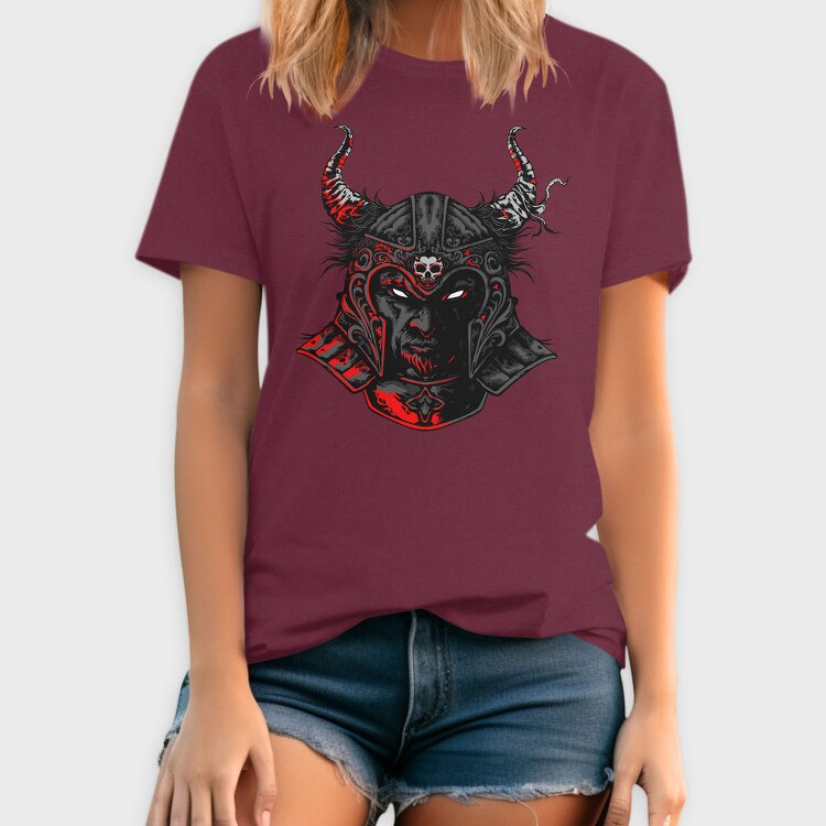 Demon Samurai, Tricou Barbati (Unisex)