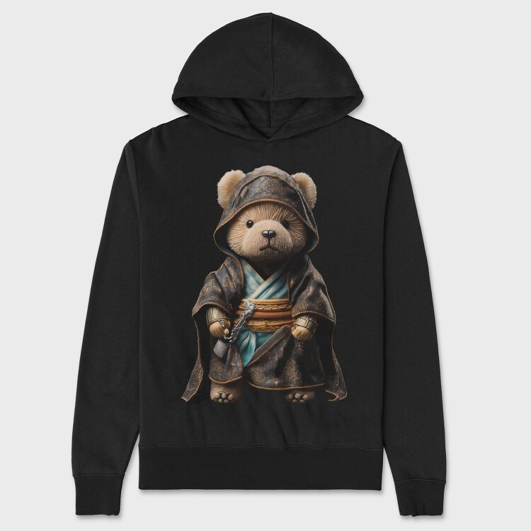 Assassin Teddy Bear, Hanorac Oversize Barbati (Unisex)