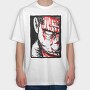 Bloody Grin, Tricou Oversize Barbati (Unisex)