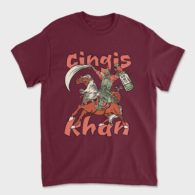 Tricou Barbati (Unisex), Gingis Khan