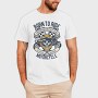 Born To Ride Custom Garage, Tricou Barbati (Unisex)