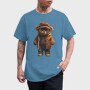 Vintage Teddy Bear, Tricou Barbati (Unisex)