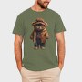 Vintage Teddy Bear, Tricou Barbati (Unisex)