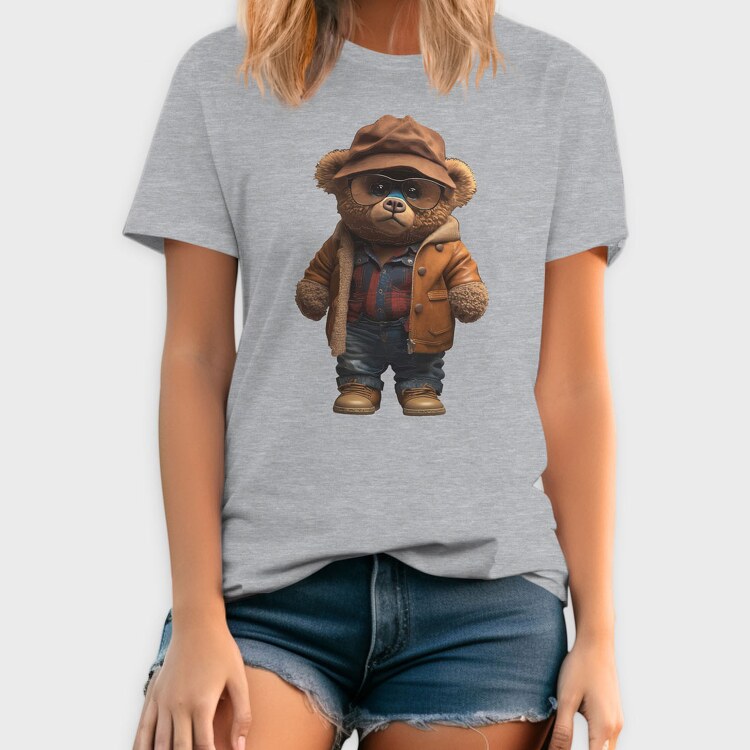 Vintage Teddy Bear, Tricou Barbati (Unisex)