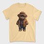 Vintage Teddy Bear, Tricou Barbati (Unisex)