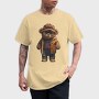 Vintage Teddy Bear, Tricou Barbati (Unisex)
