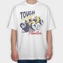 Tough Monster Truck, Tricou Oversize Barbati (Unisex)