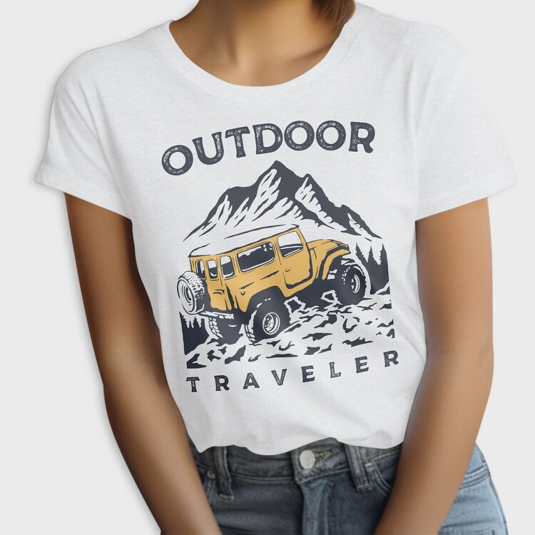 Outdoor Traveler, Tricou Femei