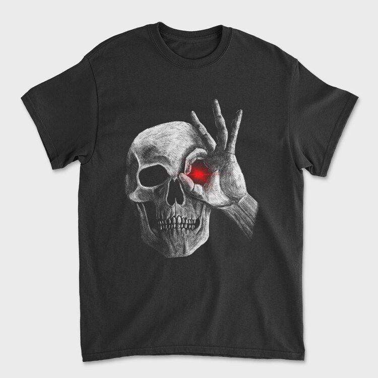 Tricou Barbati (Unisex), Skull Face