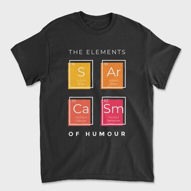 The Elements of Humour, Tricou Barbati (Unisex)