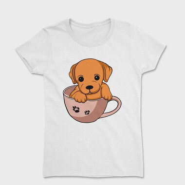 Coffee Cup Dog, Tricou Femei