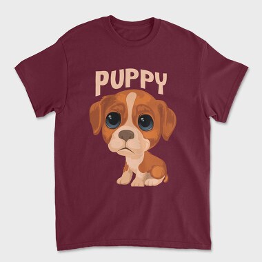 Cute Puppy, Tricou Barbati (Unisex)