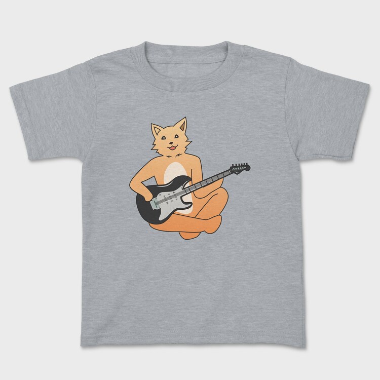 Tricou Copii, Dog Playing Guitar 12