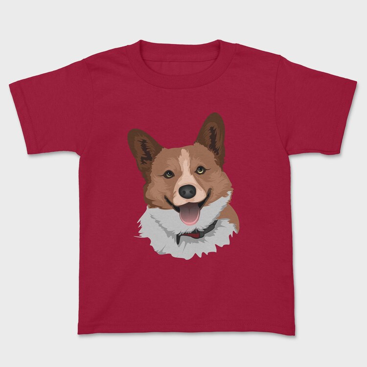 Tricou Copii, Dog Portrait 1