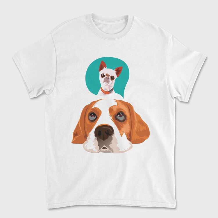 Tricou Barbati (Unisex), Dog Portrait