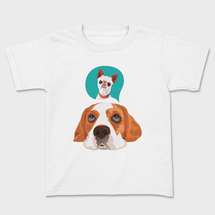 Tricou Copii, Dog Portrait