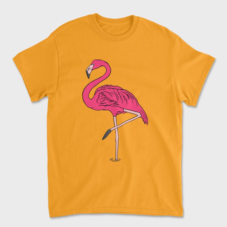 Flamingo, Tricou Barbati (Unisex)