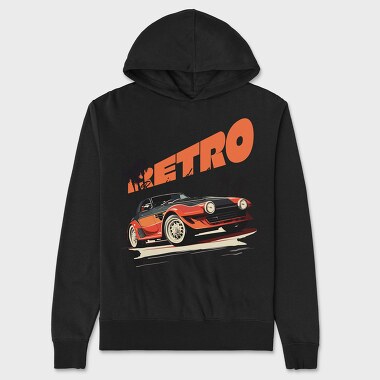 Retro Rides Convertible Palms, Hanorac Oversize Barbati (Unisex)