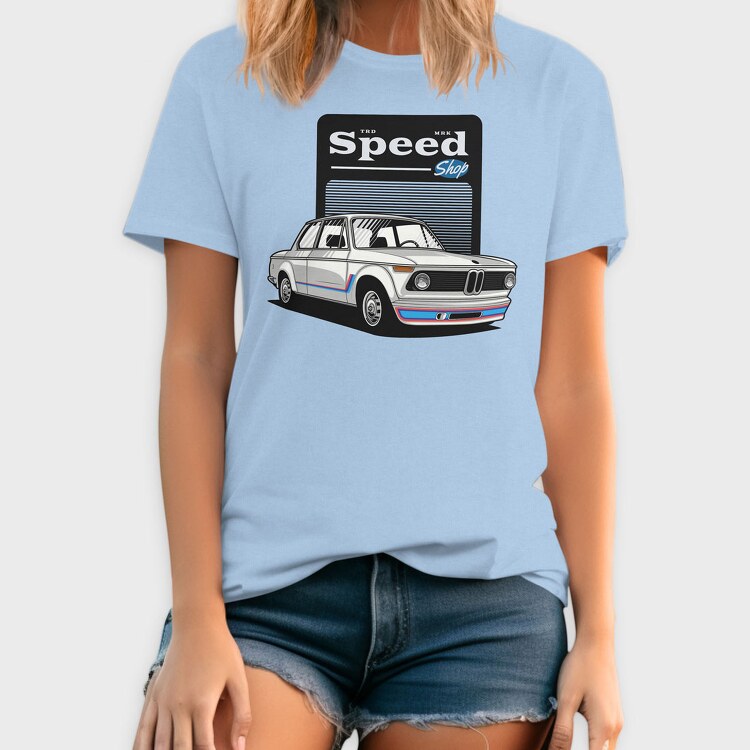 1974 bmw 2002 turbo, Tricou Barbati (Unisex)