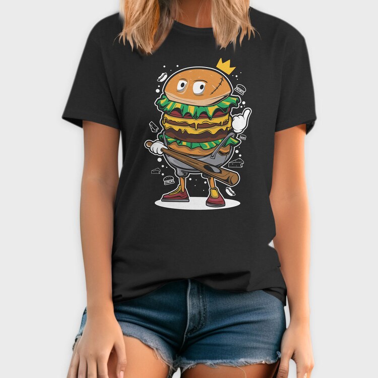 King Burger, Tricou Barbati (Unisex)