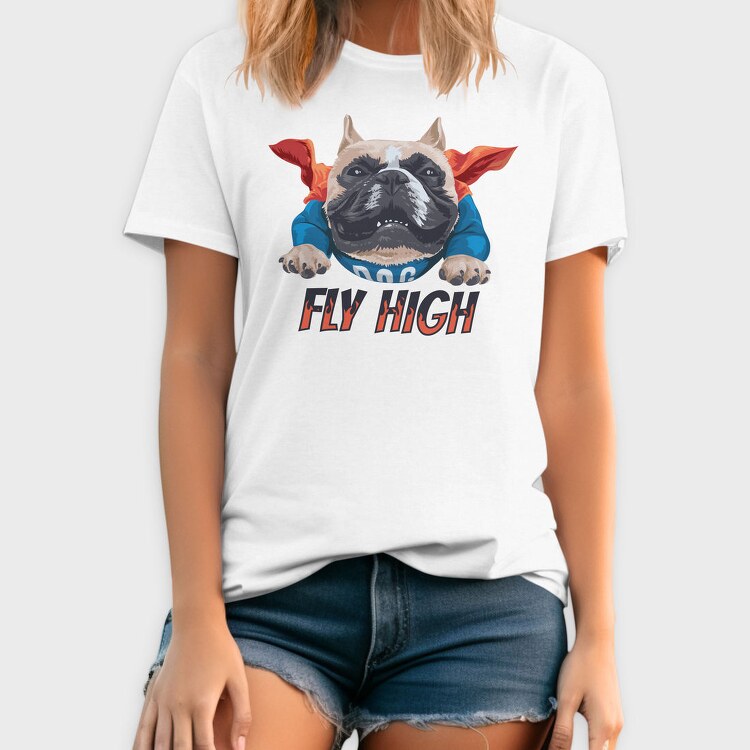 Bulldog Superfly, Tricou Barbati (Unisex)