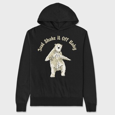 Just Shake It Off Baby, Hanorac Oversize Barbati (Unisex)