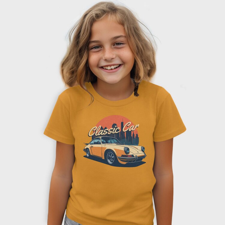 Classic Car Porsche, Tricou Copii