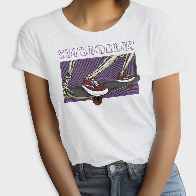 Skateboarding Day, Tricou Femei