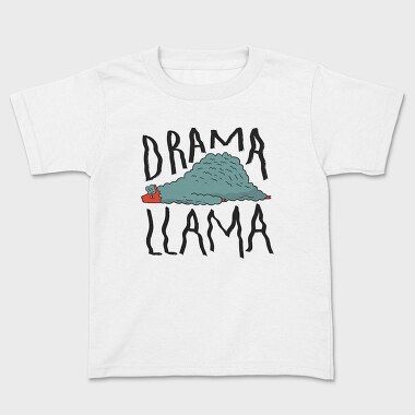 Tricou Copii, Drama Llama