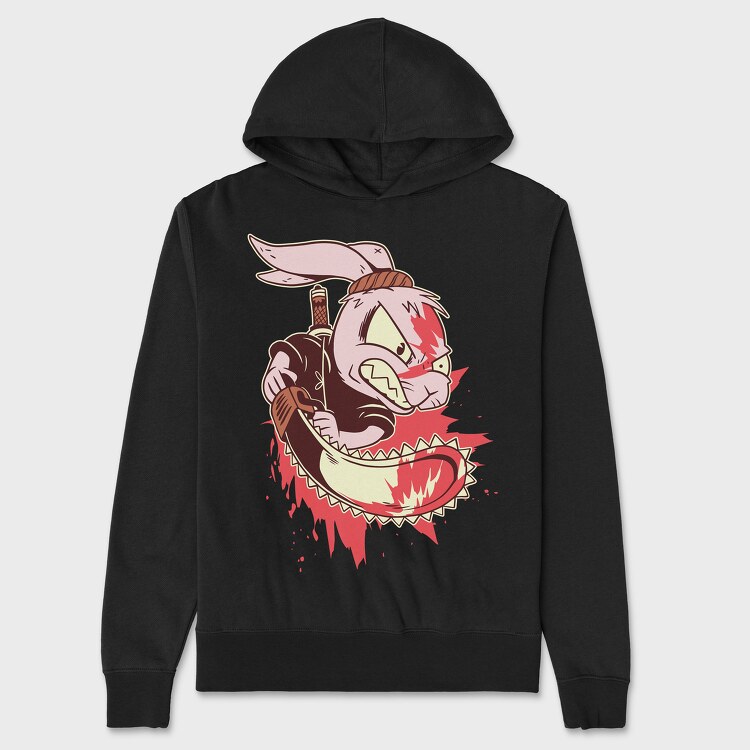 Killer Rabbit, Hanorac Oversize Barbati (Unisex)