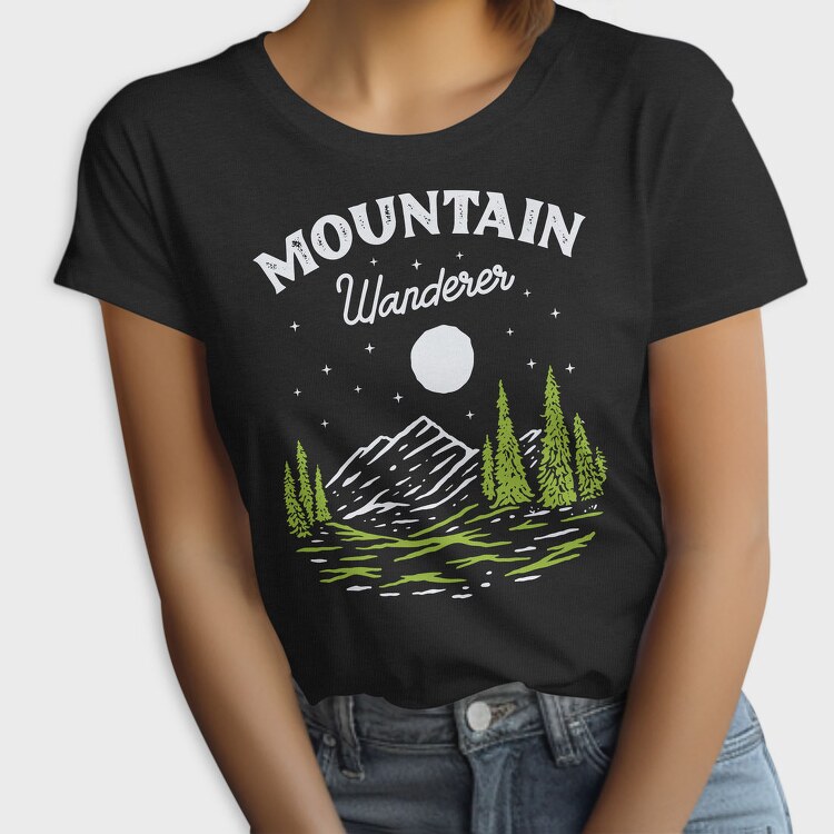 Pine Forest Stroll, Tricou Femei