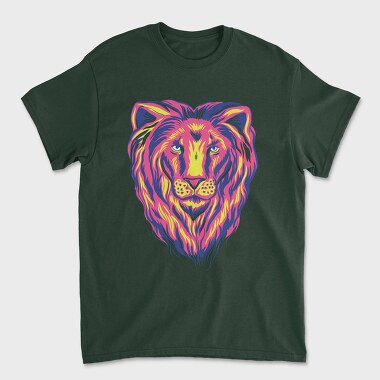 Tricou Barbati (Unisex), Colorful Lion