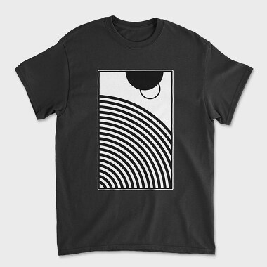 Tricou Barbati (Unisex), Minimal Geometric 1