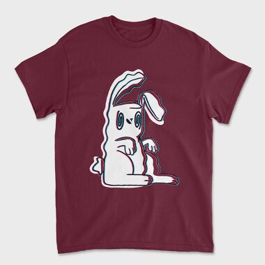 Tricou Barbati (Unisex), Trippy Bunny