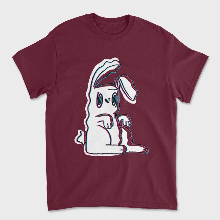 Trippy Bunny, Tricou Barbati (Unisex)