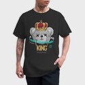 A Crown Doesnt Make You King Teddy, Tricou Barbati (Unisex)