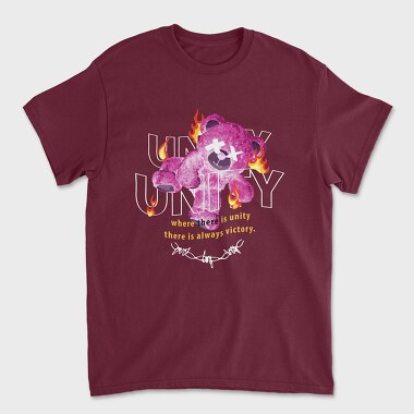 Unity Teddy, Tricou Barbati (Unisex)