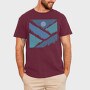 Geometric Mountains, Tricou Barbati (Unisex)