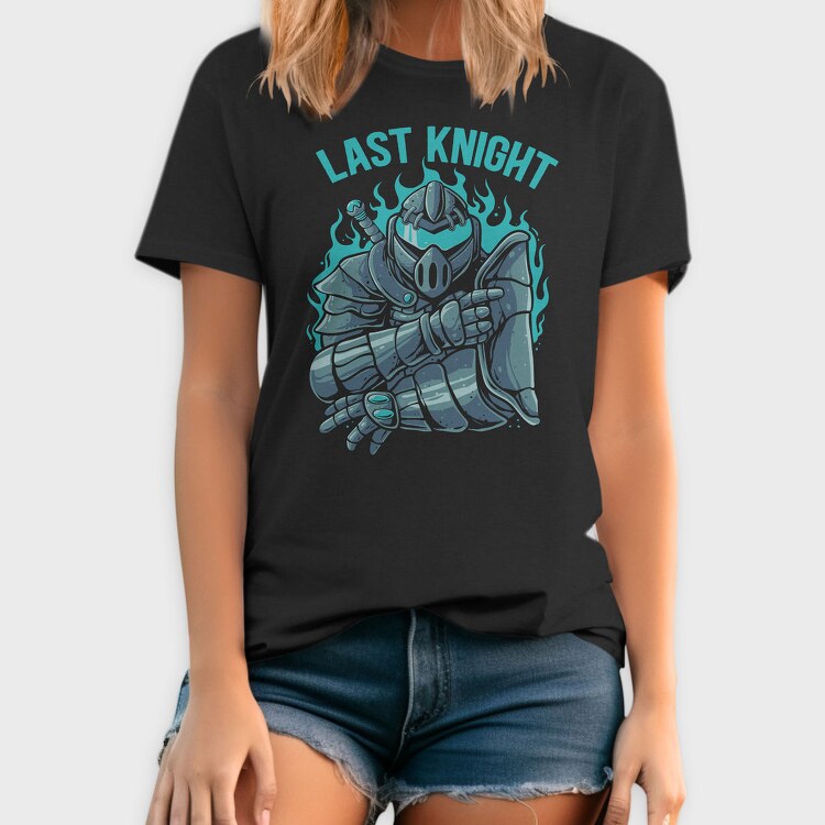Last Knight Flame, Tricou Barbati (Unisex)