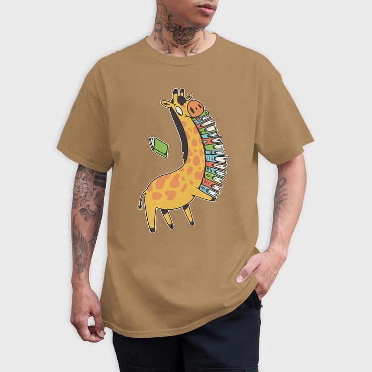 Giraffe Books, Tricou Barbati (Unisex)