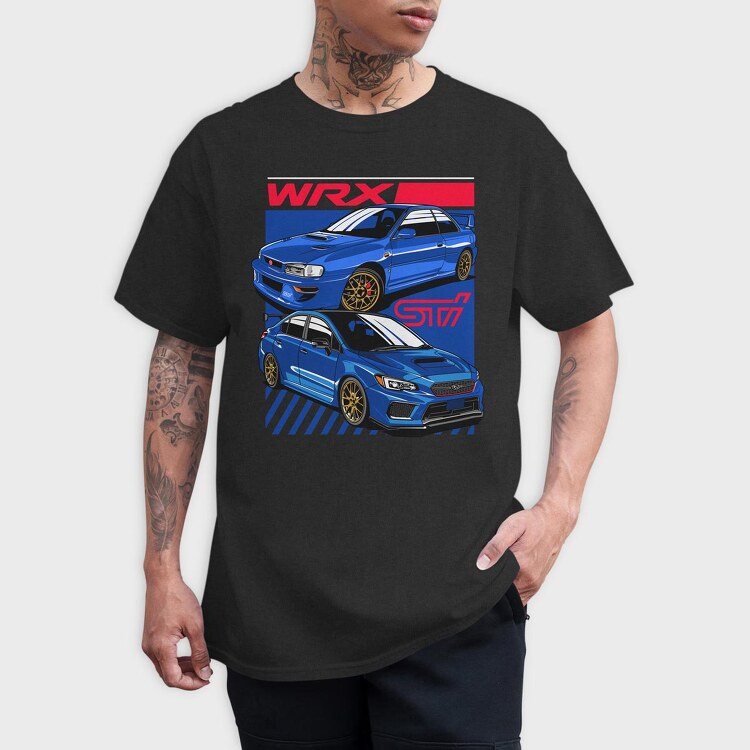 WRX STI 2, Tricou Barbati (Unisex)