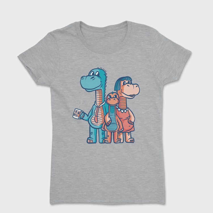 Dinosaur Family, Tricou Femei