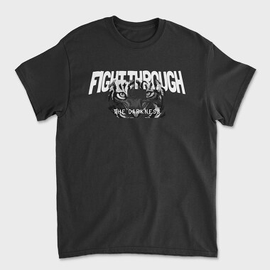 Fight Through the Dark, Tricou Barbati (Unisex)