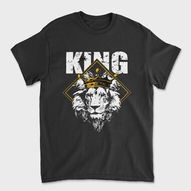 King Lion, Tricou Barbati (Unisex)