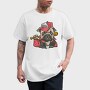 Pug Gangster Bone, Tricou Barbati (Unisex)