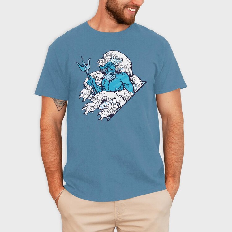 Poseidon, Tricou Barbati (Unisex)