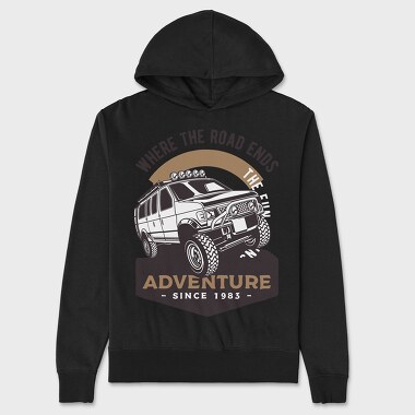 Off Road Van 0, Hanorac Oversize Barbati (Unisex)