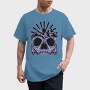 Skull Mountain Sunburst, Tricou Barbati (Unisex)
